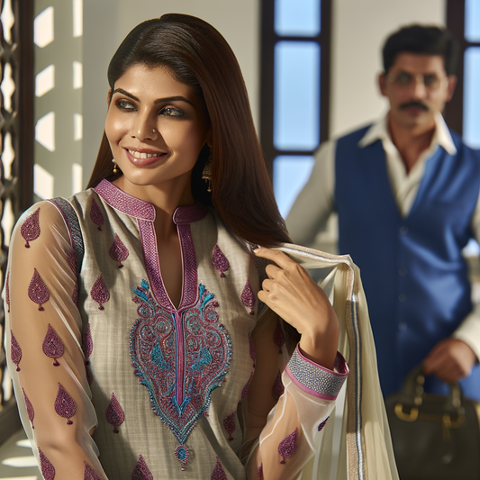 Office Banter Edition: "Is That New? Love Your Chikankari Kurta!" - Styling Tips to Inspire Envy