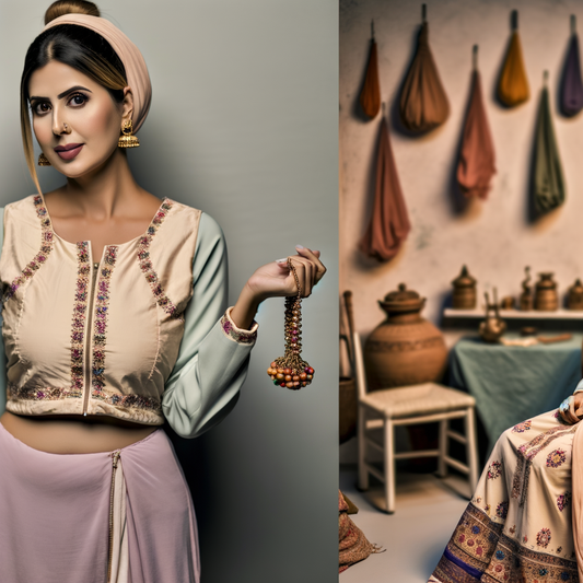 Baisakhi Ready: Style Your Chikankari Kurta with Traditional Punjabi Accessories