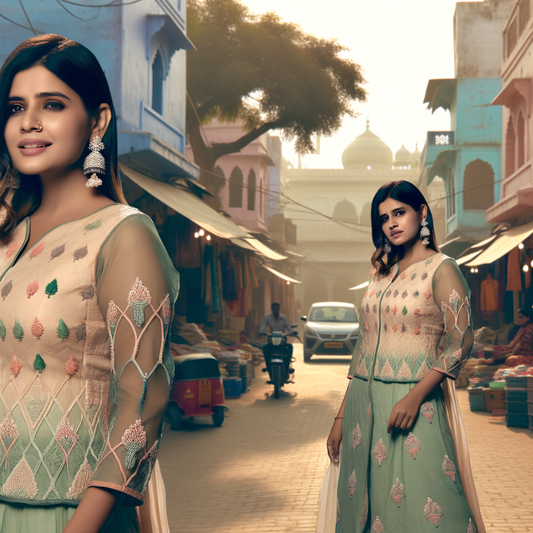 Tier 2 Trends: Chic and Affordable Chikankari Options for the Modern Woman in Lucknow
