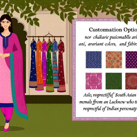 Design Your Own: The Growing Trend of Personalized Chikankari Outfits Online