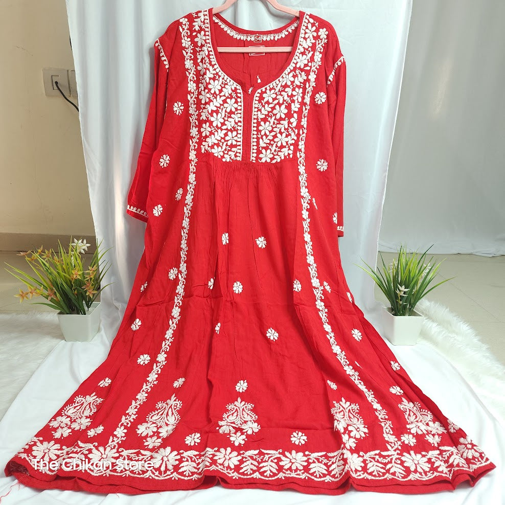 Nyra Cut Gowns - The Chikan Store