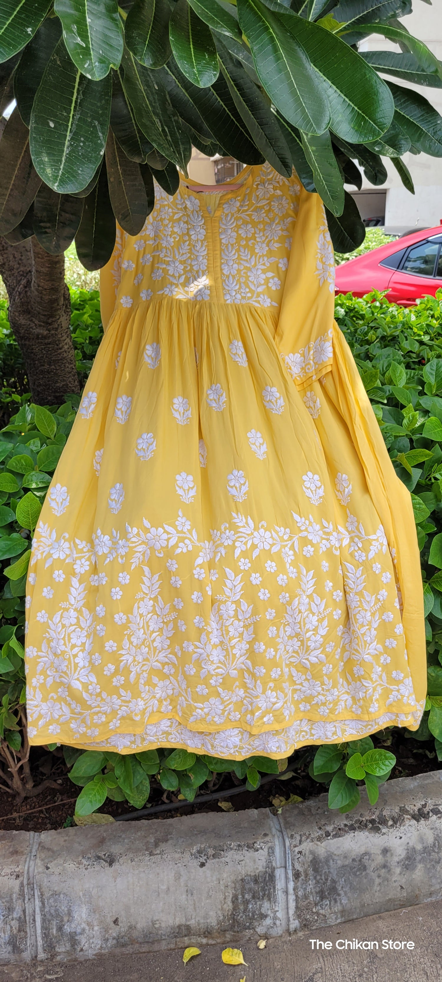 Samaira Modal Gowns - The Chikan Store