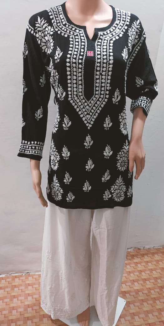 Roshni Modal Short kurtis - The Chikan Store
