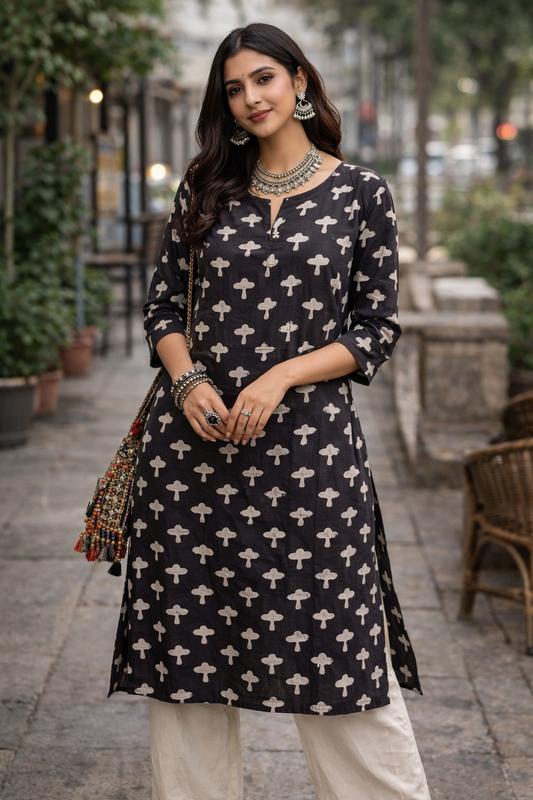 Prakriti hand block Kurti’s