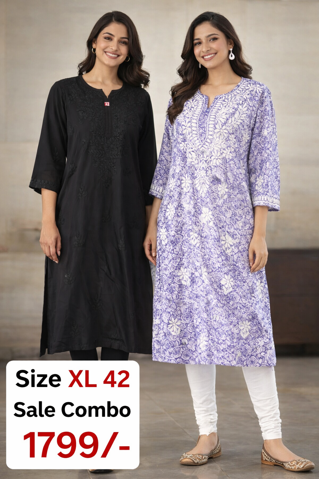 Sale Kurti’s combo offer - The Chikan Store