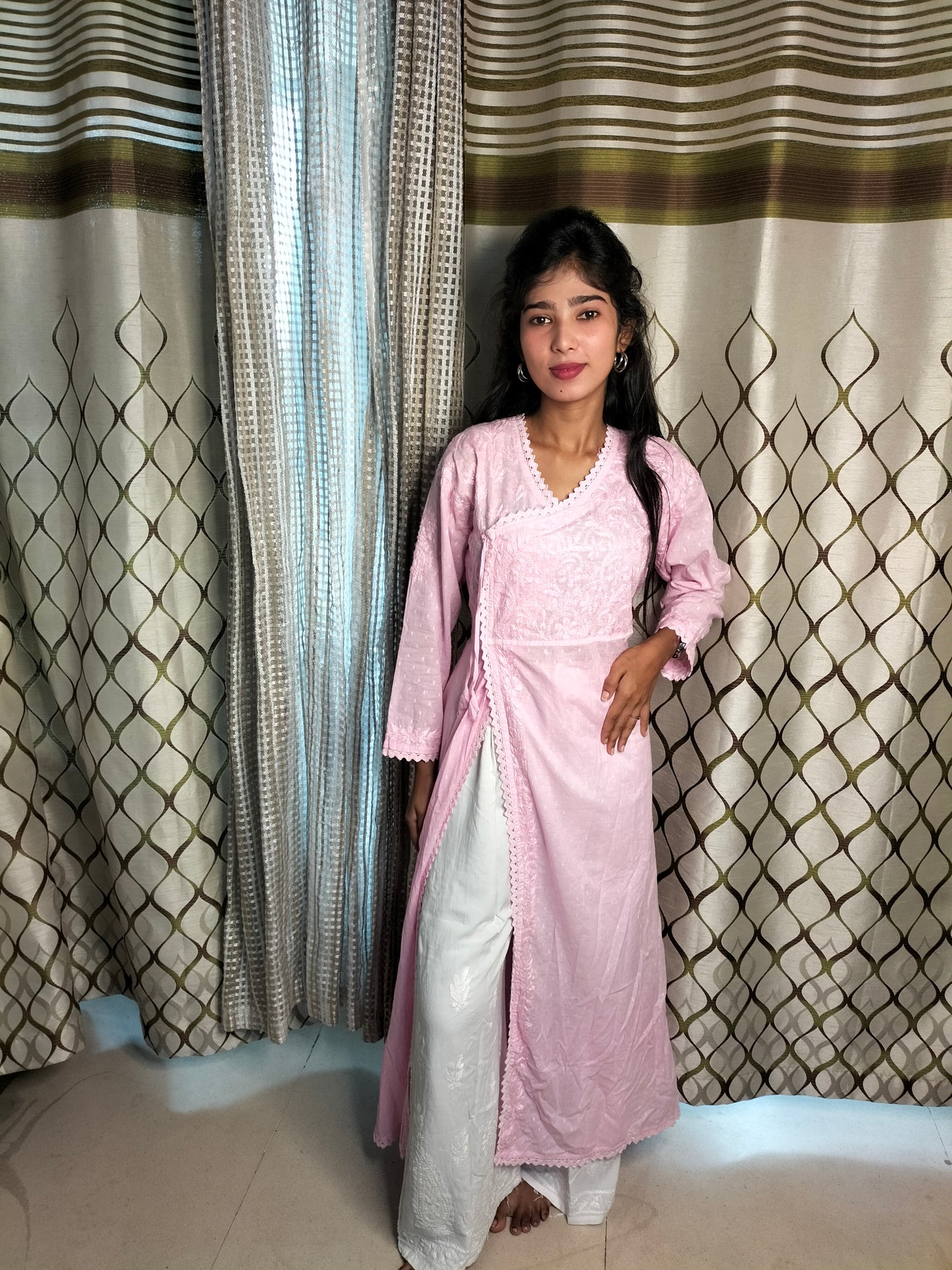 Avni angrakha kurtis - The Chikan Store