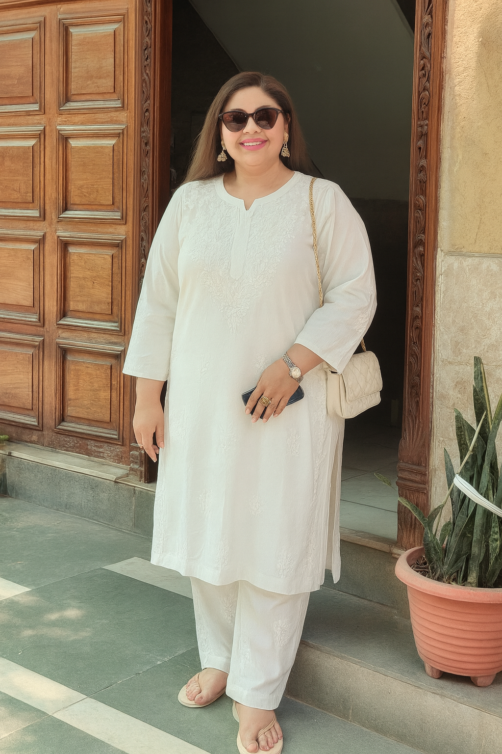 Noor-e-Safed - The Chikan Store