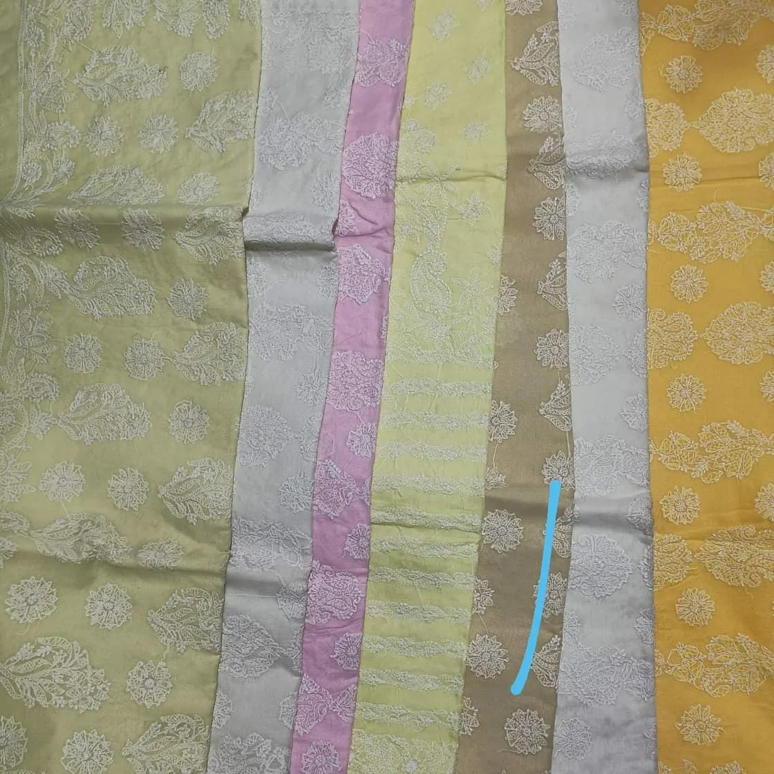 Cotton Sari with Blouse Piece All Colors The Chikan Store