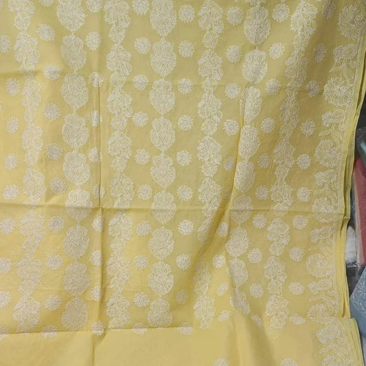 Cotton Saree with Blouse Piece Best Seller Yellow