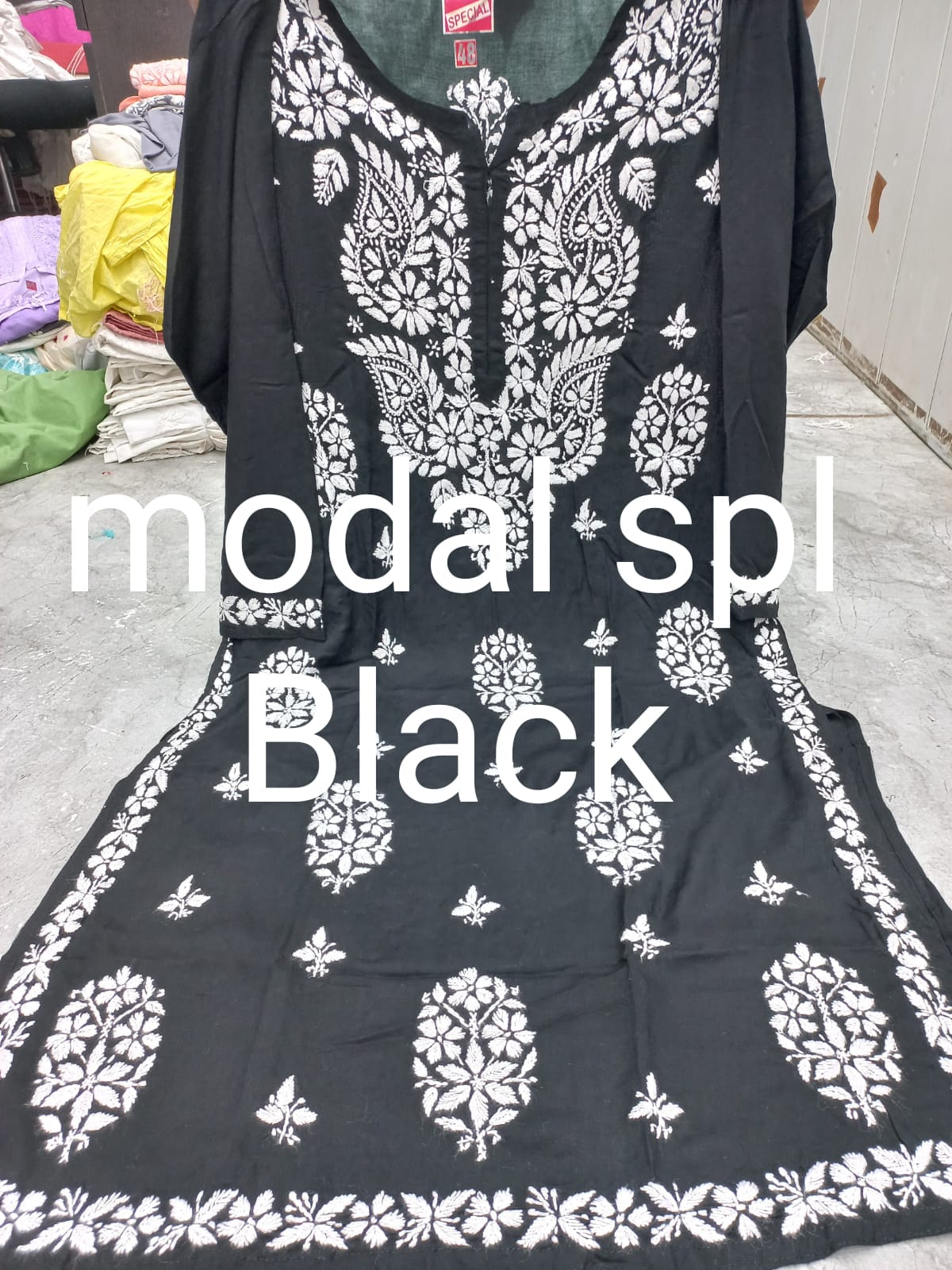 Tabbu Modal Kurti - The Chikan Store