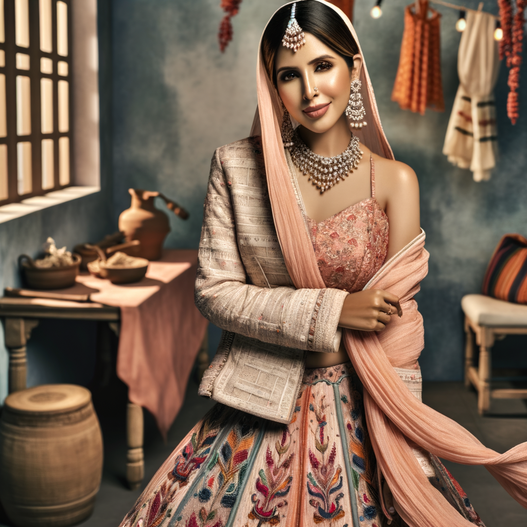 Winter Warmth: Styling Chikankari Lehengas for Winter Weddings in India