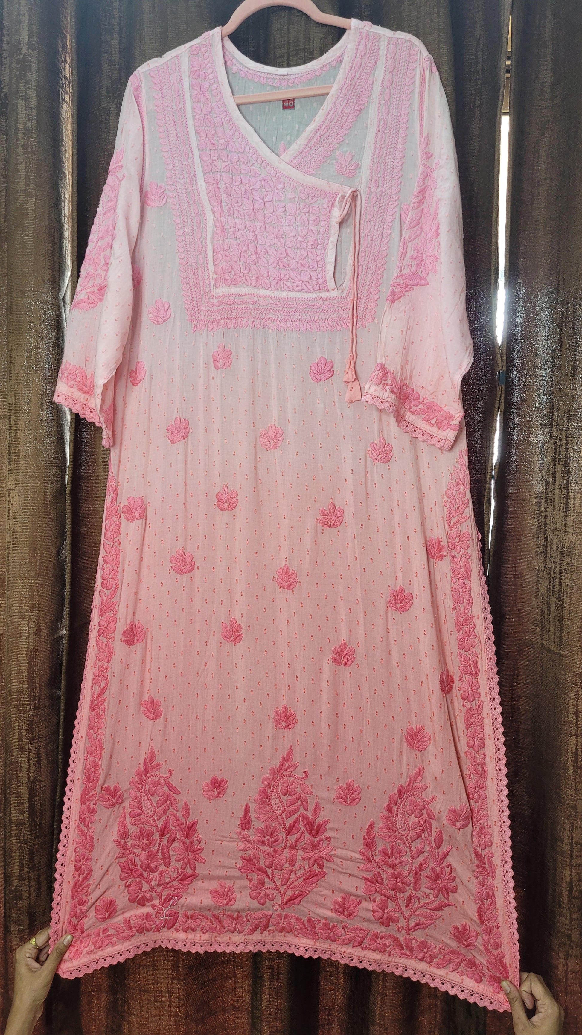 Kiara Ombre kurtas - The Chikan Store