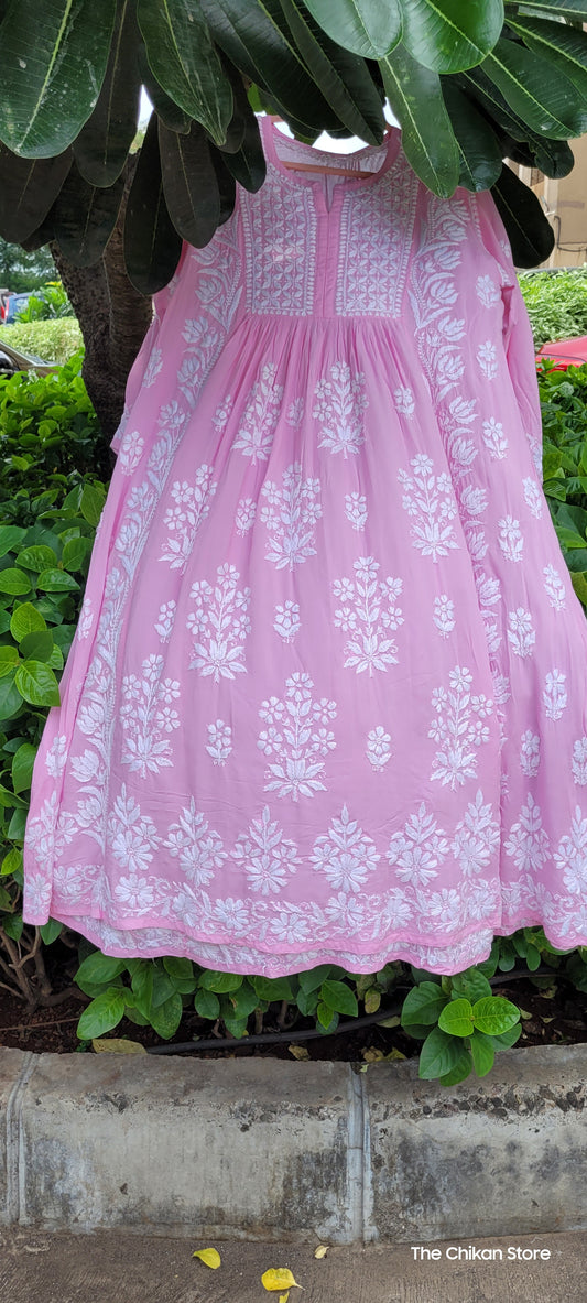 Samaira Modal Gowns - The Chikan Store