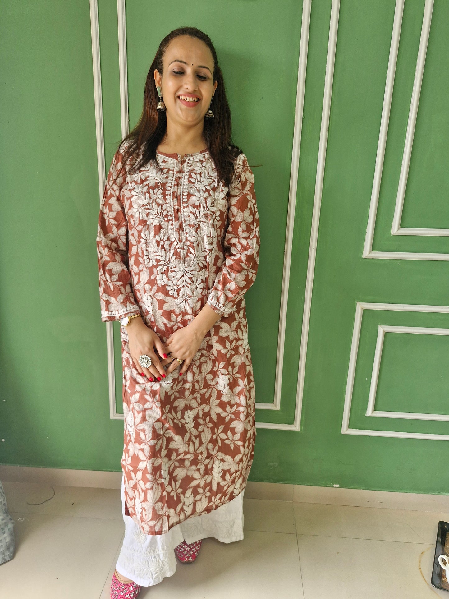 Khush floral kurtis