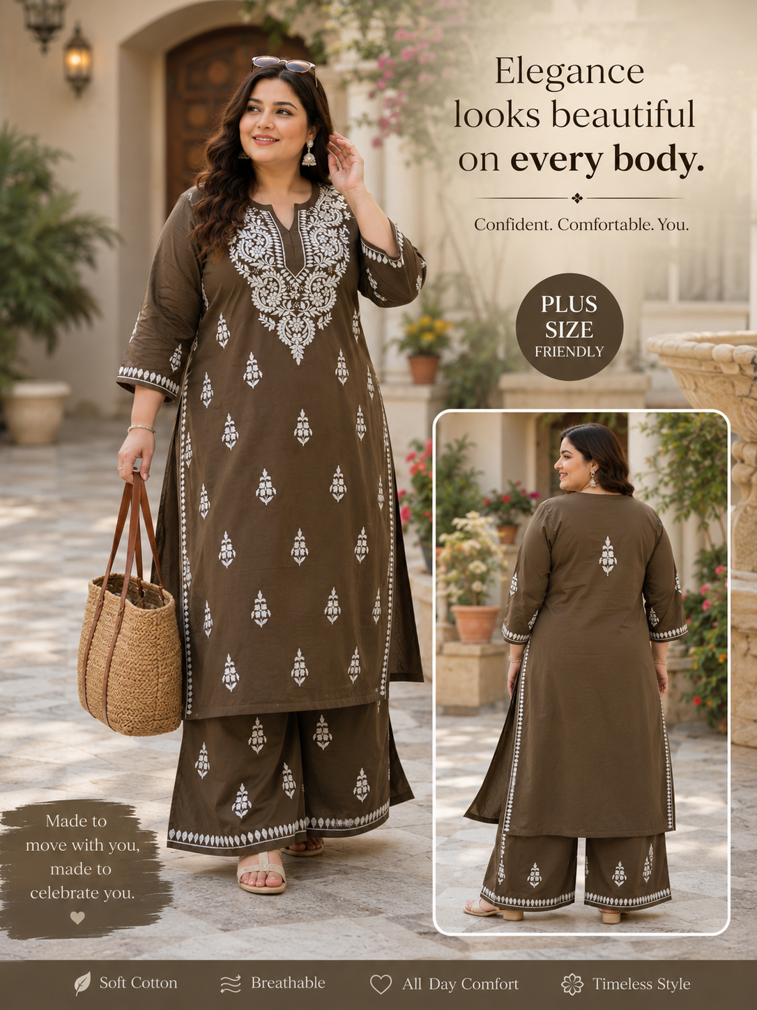 Krisha plus size set
