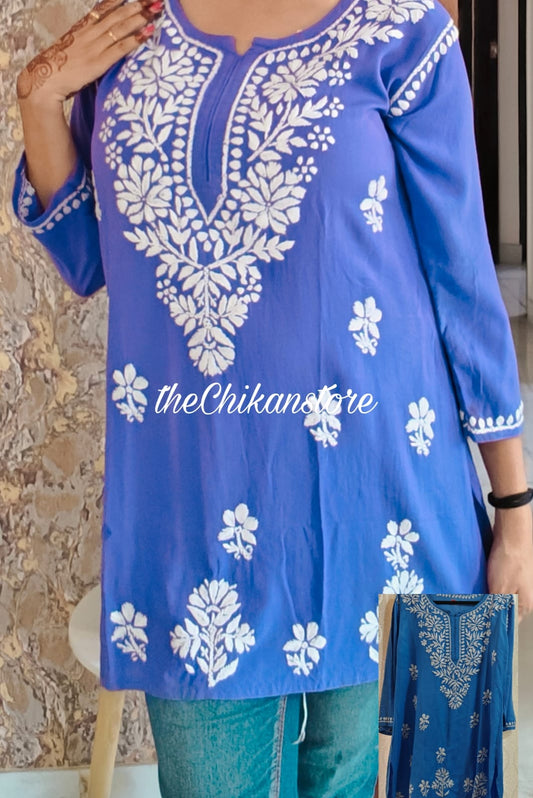 Sara short kurtis - The Chikan Store