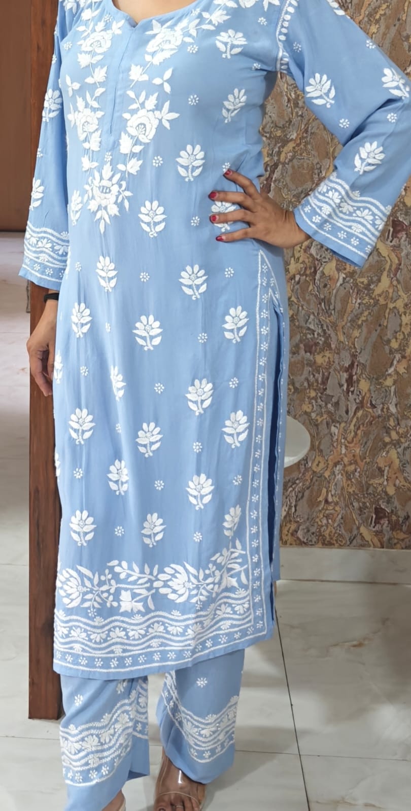 Megha pant sets - The Chikan Store