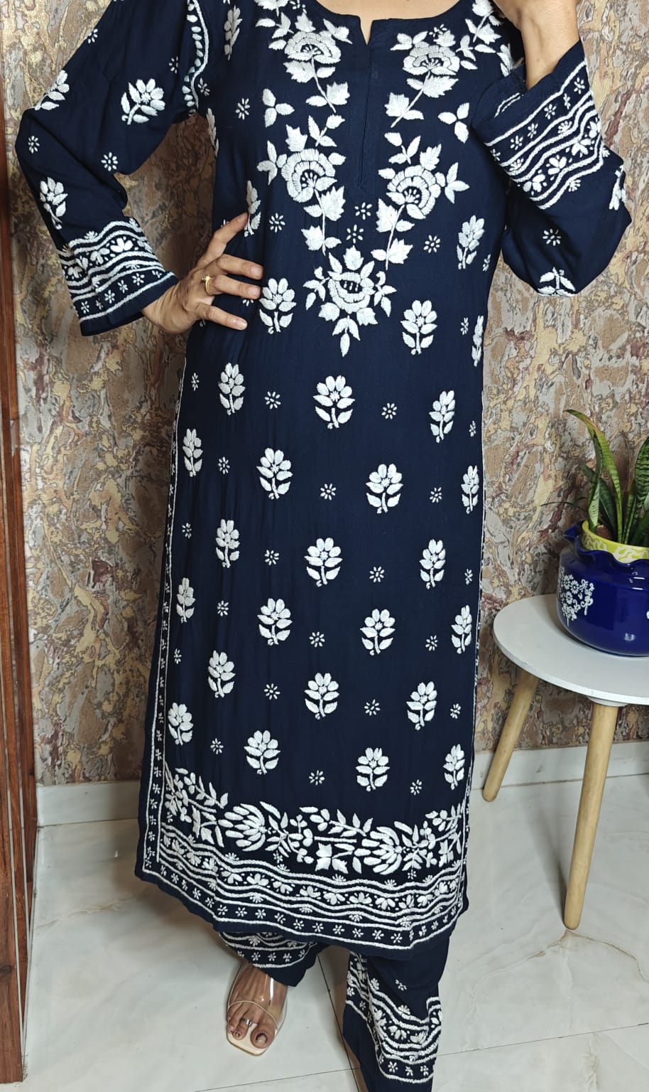 Megha pant sets - The Chikan Store