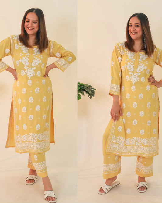 Megha pant sets - The Chikan Store