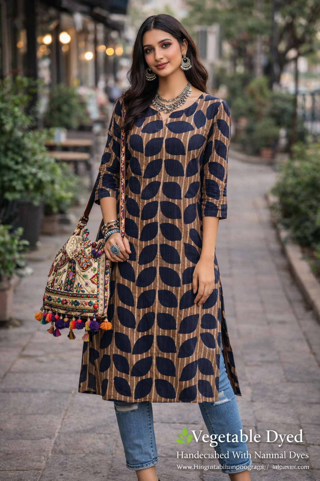 Prakriti hand block Kurti’s