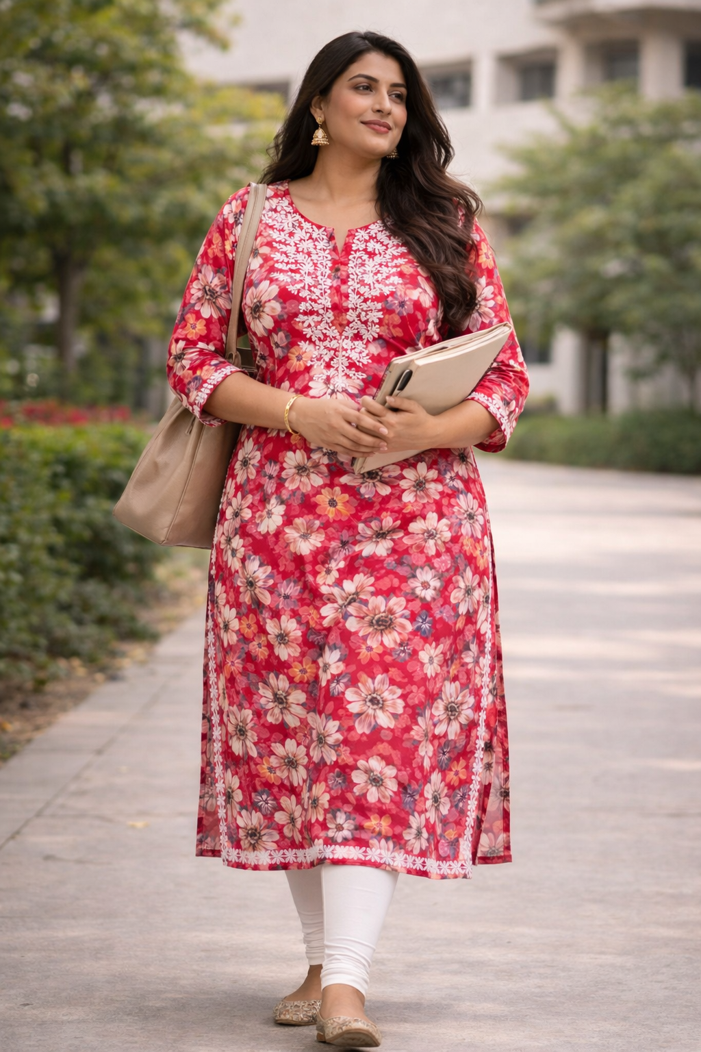Nororahi plus size Lucknowi Kurti’s