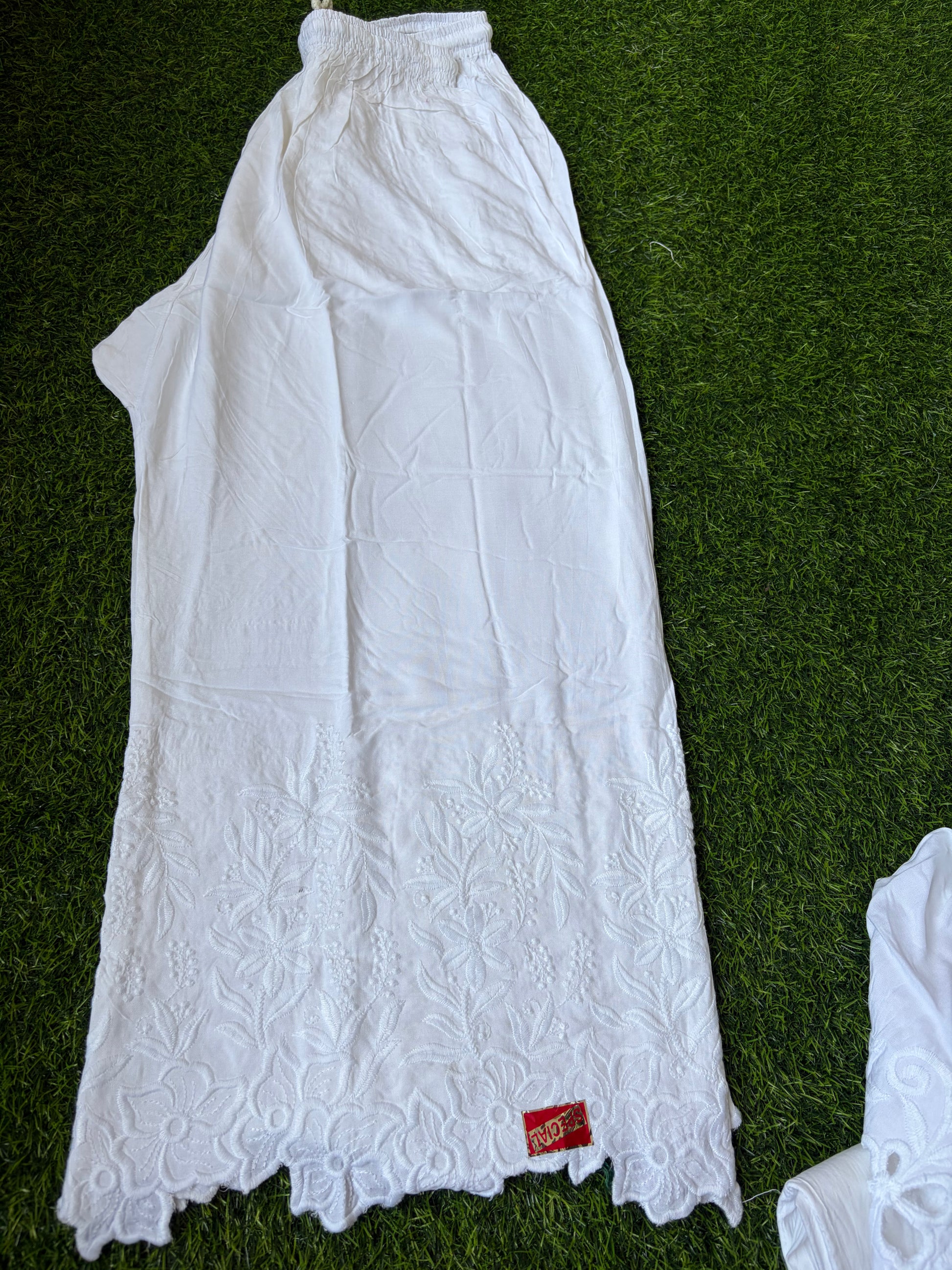 Free size plazzos - The Chikan Store