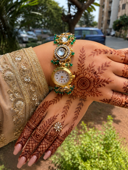 Kundan kada watch