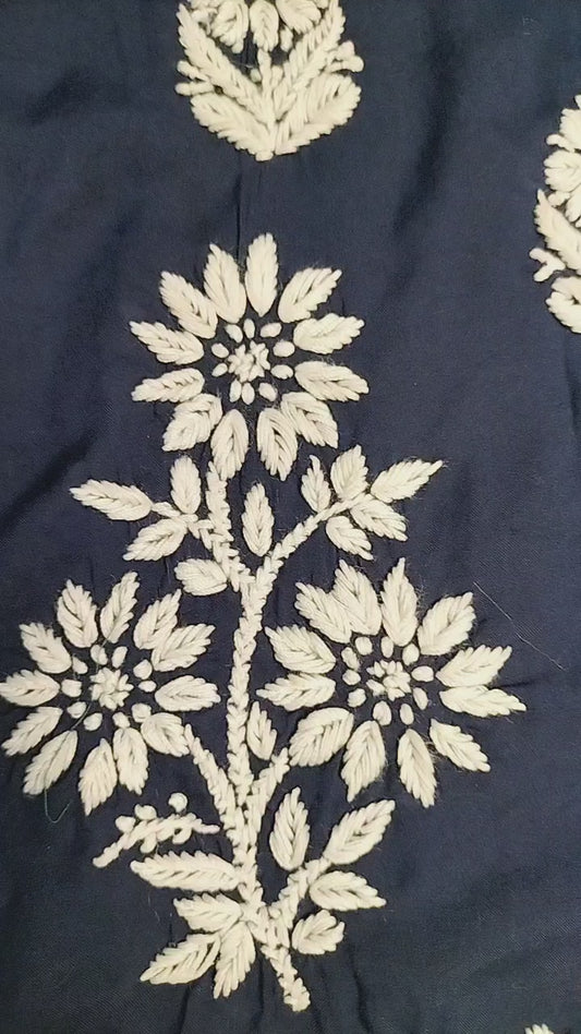Modal anarkali Gaun