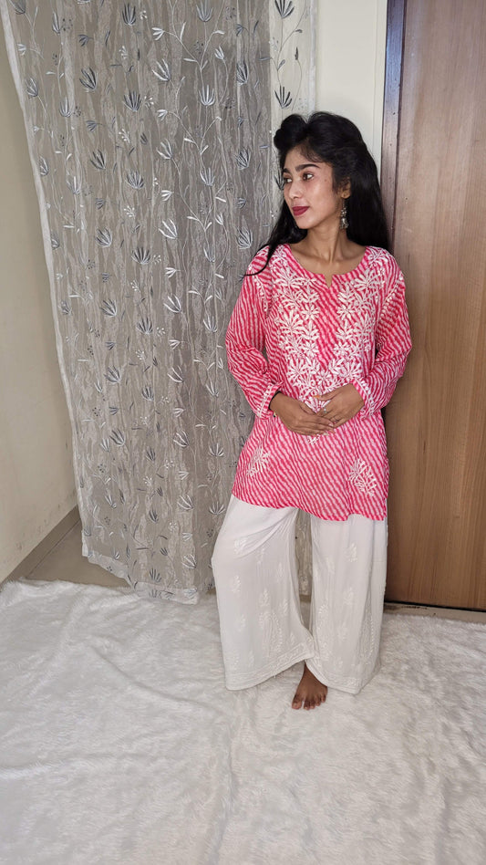 Rehana short kurtis - The Chikan Store