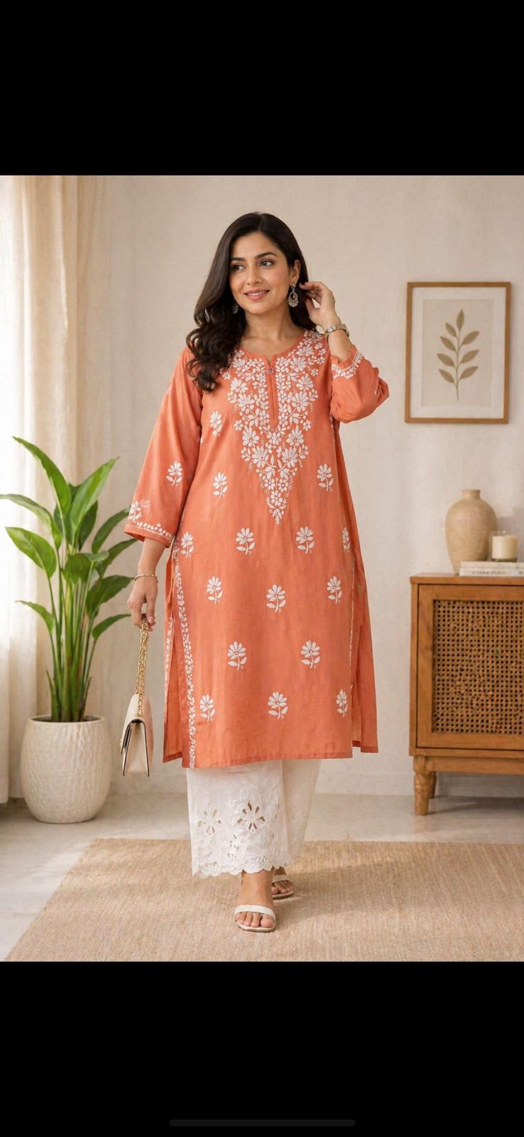 Sitara plus size kurtis - The Chikan Store