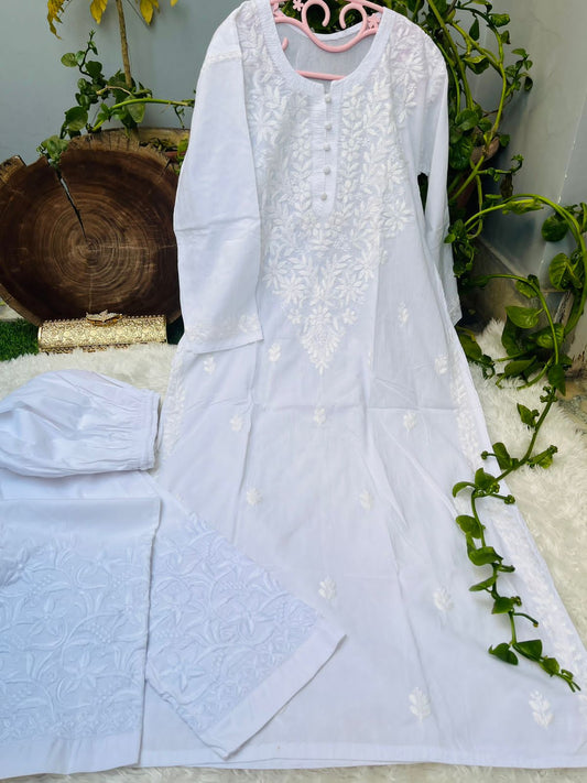 Ariba tone to tone pant sets - The Chikan Store