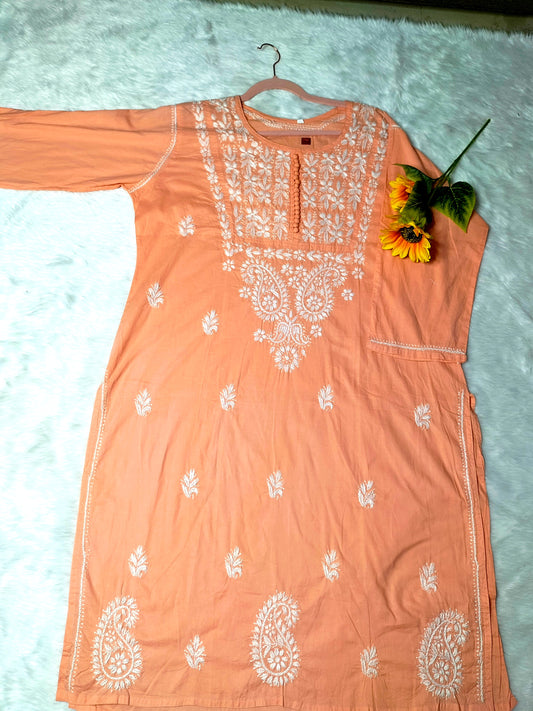 Naira plus size kurtis - The Chikan Store