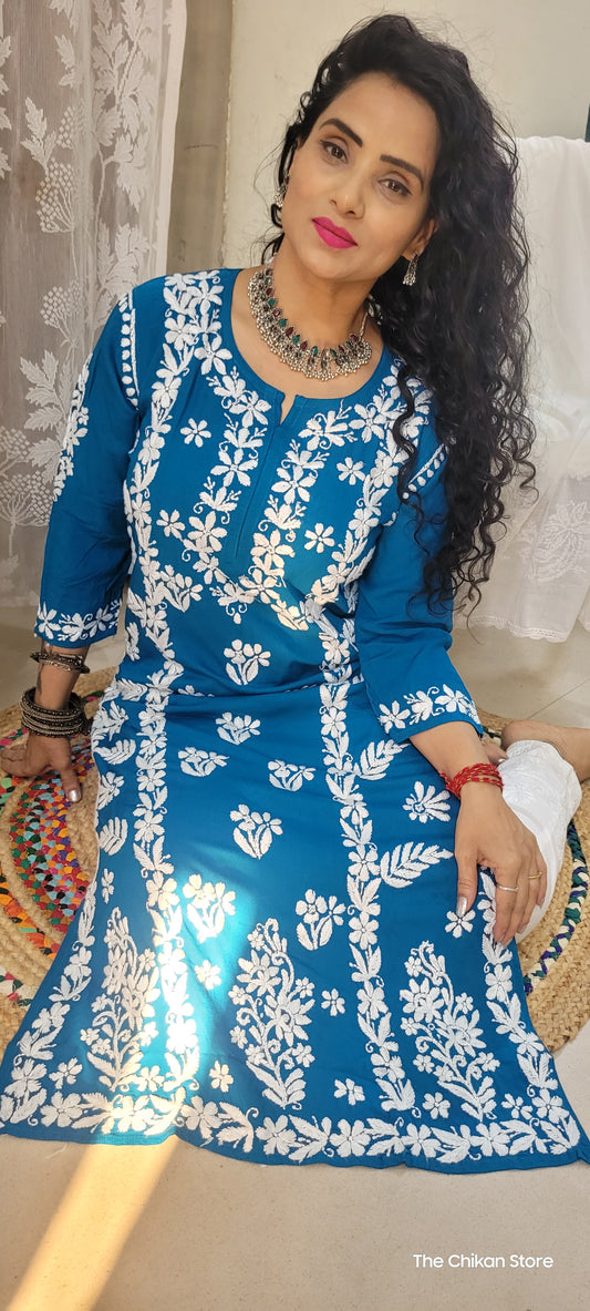 Kiara Modal kurtas - The Chikan Store
