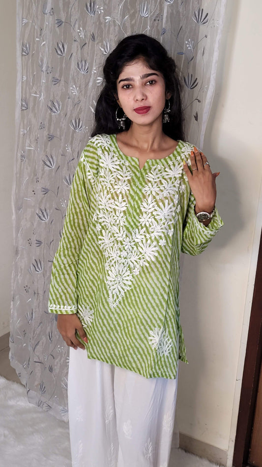 Rehana short kurtis - The Chikan Store