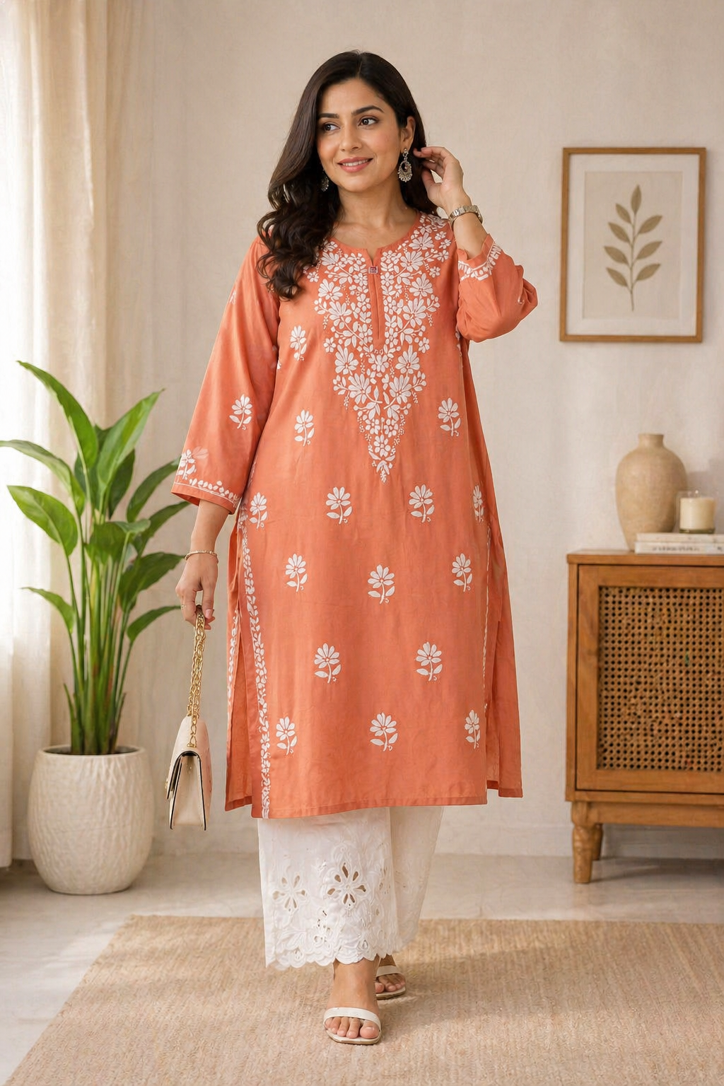 Sitara plus size kurtis - The Chikan Store